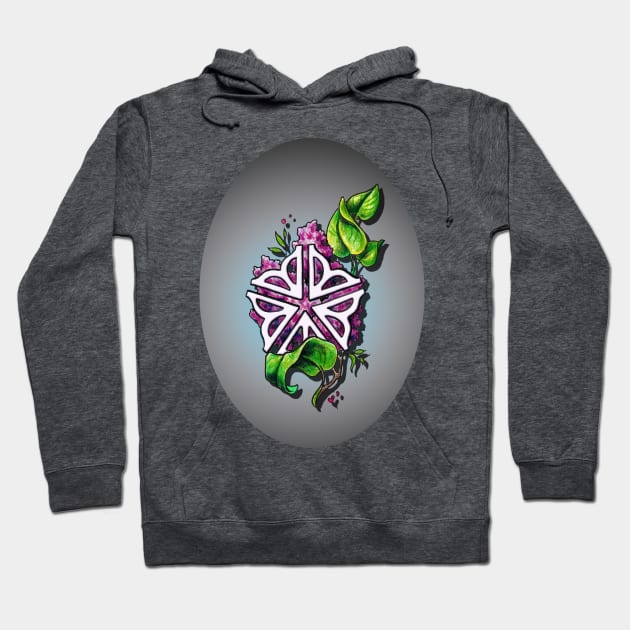 Rochester Flower (Lilac - Rochester NY) Hoodie by justteejay